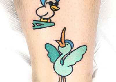 Cartoon tattoo para tatuadores en Madrid