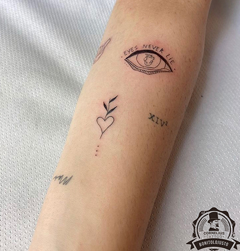 tatuajes para mujer de un ojo