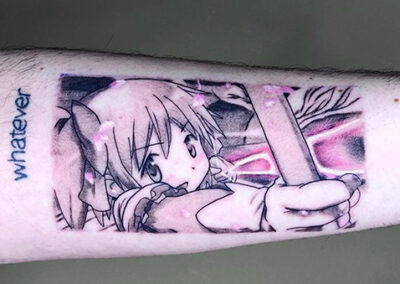 Tatuajes anime en Madrid