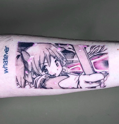 Tatuajes anime en Madrid