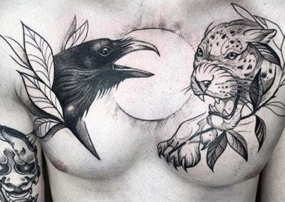 Tatuajes en el pecho | Cornelius tattoo