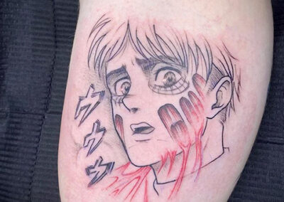 Tatuajes anime en Cornelius Tattoo