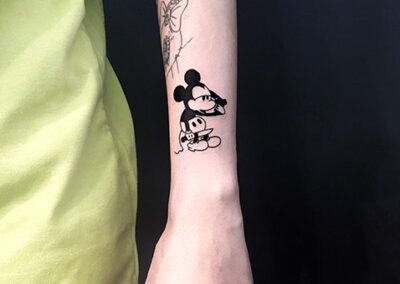 Tattoo Madrid de Micky Mouse