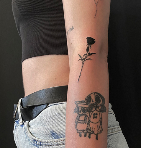 Tattoo anime en Cornelius Tattoo