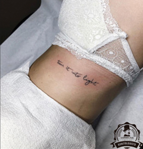 Tatuajes de frases mujer